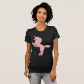Unicorn in kariertem T-Shirt (Vorne ganz)