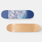 Unicorn in the Clouds Skateboard (Horizontal)