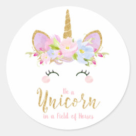 Unicorn Inspirational Aufkleber Labels Favoriten G