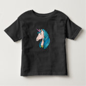 Unicorn Introvert Kleinkind T-shirt (Vorderseite)