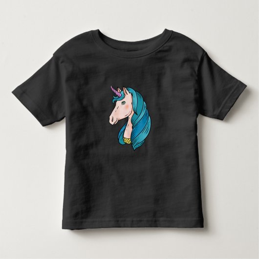 Unicorn Introvert Kleinkind T-shirt (Vorderseite)