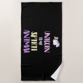 Unicorn is My Spirit Animal Strandtuch (Vorderseite)