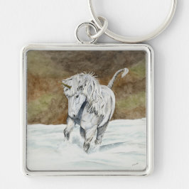 Unicorn isländisch schlüsselanhänger