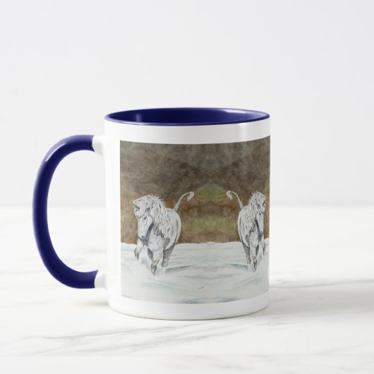 Unicorn isländisch tasse (Links)