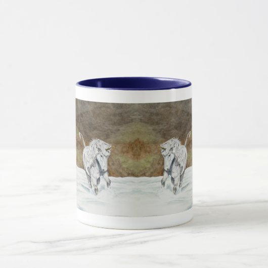 Unicorn isländisch tasse (Zentrum)