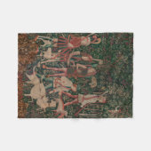 Unicorn-Jagd Städtische Badeanstalt Fleecedecke (Vorderseite (Horizontal))