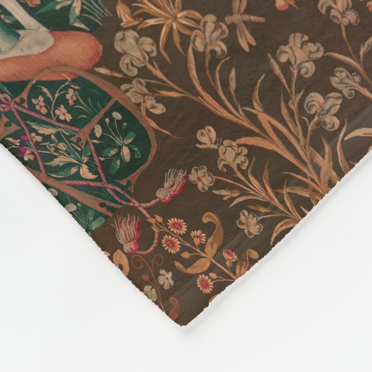 Unicorn-Jagd Städtische Badeanstalt Fleecedecke (Ecke)