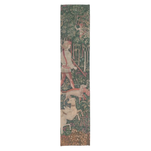 Unicorn-Jagd Städtische Badeanstalt Kurzer Tischläufer (Vorderseite)