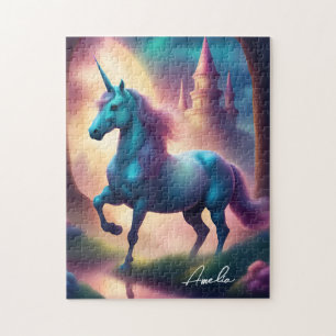 Unicorn Jigsaw Puzzle   Personalisieren mit Name
