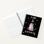 Unicorn Journal I am 5 & Magical notebook Notizblock (Innenseite)