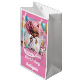 "Unicorn Joy"-Geschenktasche Kleine Geschenktüte (Vorderseite Schrägansicht)