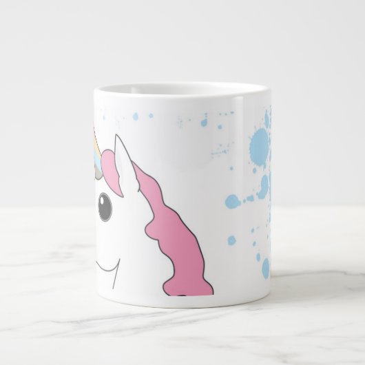Unicorn Jumbo-Tasse (Vorderseite)