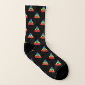 Unicorn kacken socken (Rechts - Außen)