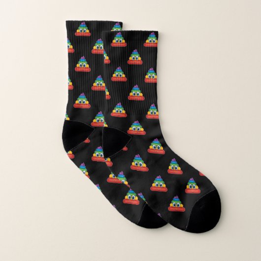 Unicorn kacken socken (Paar)