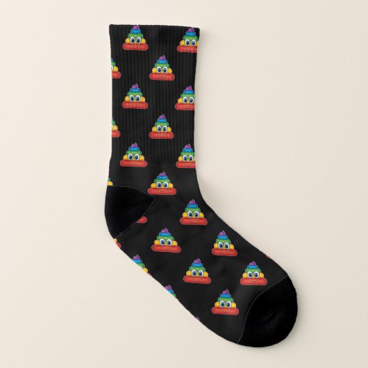 Unicorn kacken socken (Links - Innen)