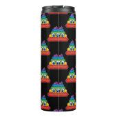 Unicorn kacken thermosbecher (Rückseite)