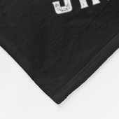 Unicorn Karate - Japanischer Kampfkünstler Fleecedecke (Ecke)