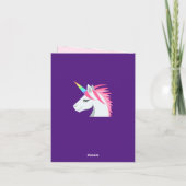 UNICORN KARTE (Rückseite)