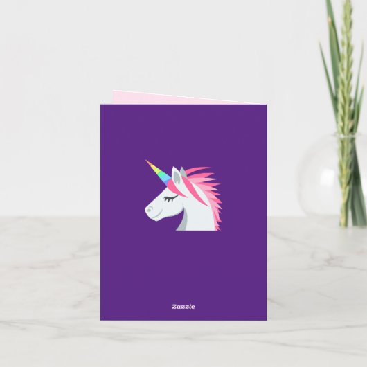UNICORN KARTE (Rückseite)