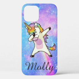 Unicorn Kawaii Niedliches Regenbogengeschenk Eigen Case-Mate iPhone Hülle