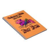 Unicorn Kids schreiben für Spaß Notizblock (Rechte Seite)