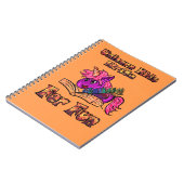 Unicorn Kids schreiben für Spaß Notizblock (Linke Seite)