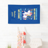 Unicorn Kindergarten Abschluss 1. Klasse Banner (Insitu)