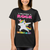 Unicorn Kindergarten Teacher 1st Day of School T-Shirt (Vorderseite)