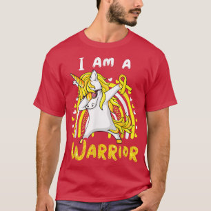 Unicorn Kinderkrebskrieger Wir tragen G T-Shirt