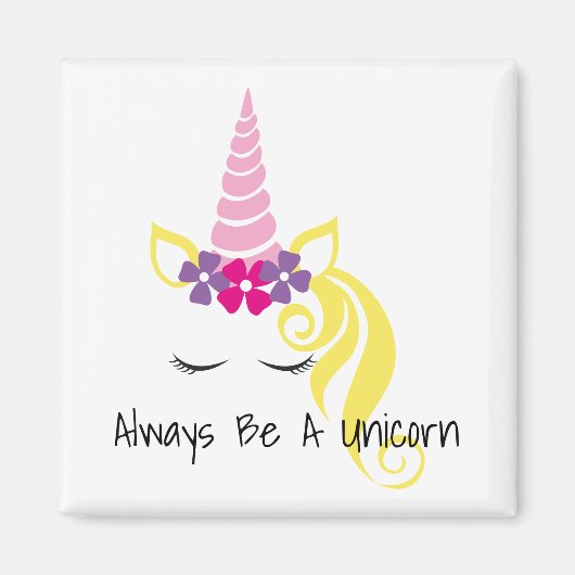 Unicorn Kühlschrank Magnet (Vorne)