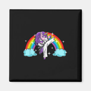 Unicorn Kung Fu Karate Marital Arts Jiu Jutsu Magi Magnet