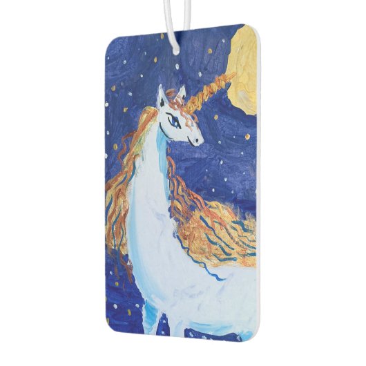 Unicorn "Kunst von Kindern" Autolufterfrischer (Links)