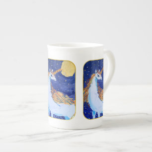 Unicorn "Kunst von Kindern" Porzellantasse