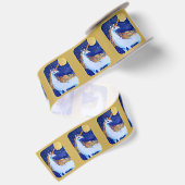 Unicorn "Kunst von Kindern" Satinband (Rückseite)