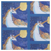 Unicorn "Kunst von Kindern" Stoff (Muster)