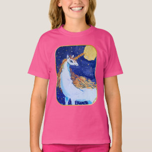 Unicorn "Kunst von Kindern" T-Shirt