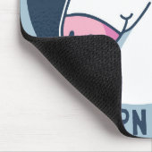 Unicorn Lächeln Mousepad (Ecke)