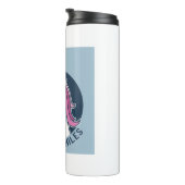 Unicorn Lächeln Thermosbecher (Nach rechts gedreht)