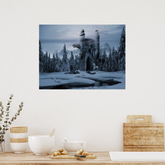 Unicorn Land Poster (Küche)