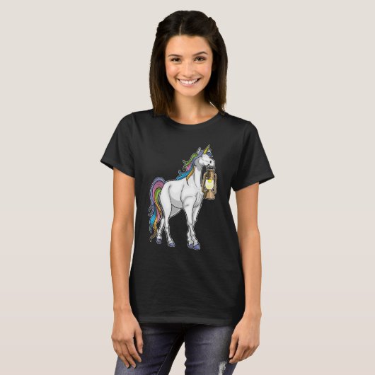Unicorn Lantern T-Shirt (Vorne ganz)