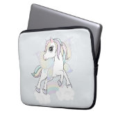 Unicorn Laptop Sleeve (Vorderseite Links)