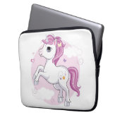 Unicorn Laptop Sleeve (Vorderseite Links)