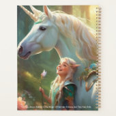 Unicorn Laughter Kalender Planer (Rückseite)