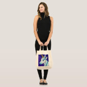 Unicorn-Lebensmittelgeschäft-Tasche Tragetasche (Vorderseite (Model))