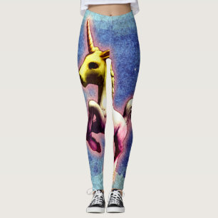 Unicorn-Leggings (Galaxie-Schimmer) Leggings