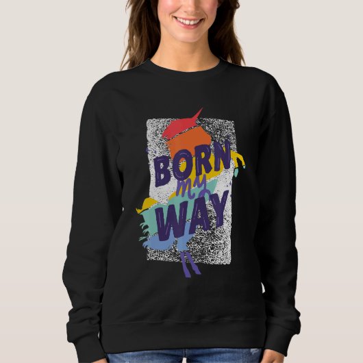 Unicorn LGBT Gay Lesbian Sweatshirt (Vorderseite)