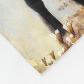 Unicorn-Liebe-Fleece Decke (Ecke)