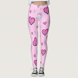 Unicorn-Liebe-Leggings Leggings