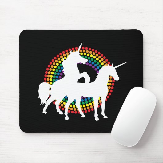 UNICORN-LIEBE MOUSEPAD (Mit Mouse)