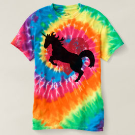 Unicorn-Liebe und Krawattenkühle T-Shirt
